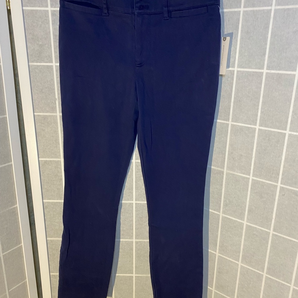 Anthropologie Dark Blue Skinny Jeans - Picture 3 of 8